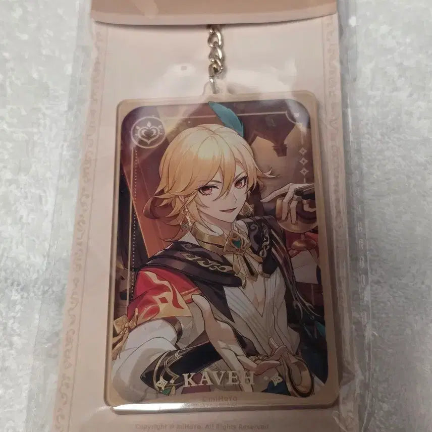 [BUNJANG] Genshin Impact Alhaitham &amp; Kaveh Acrylic Keyring Bundle Set / 원신 알하이탐 카베 아크릴 키링 일괄