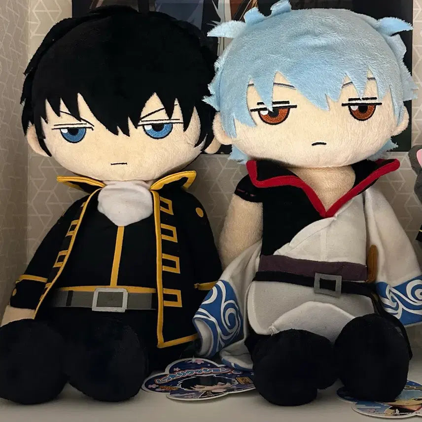 [BUNJANG] Gintama Kuttari Nui S Hijikata Toshiro &amp; Gintoki Sakata Bundle Set / 은혼 쿳타리 인형 누이 S 히지카타 긴토키 일괄