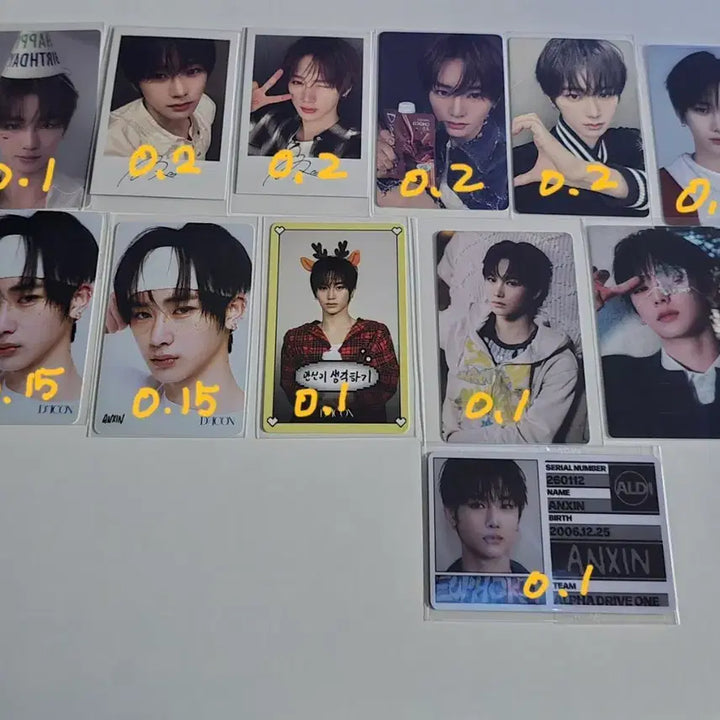 [BUNJANG] Alphan Drive One Anshin Photocard / 알파드라이브원 안신포카