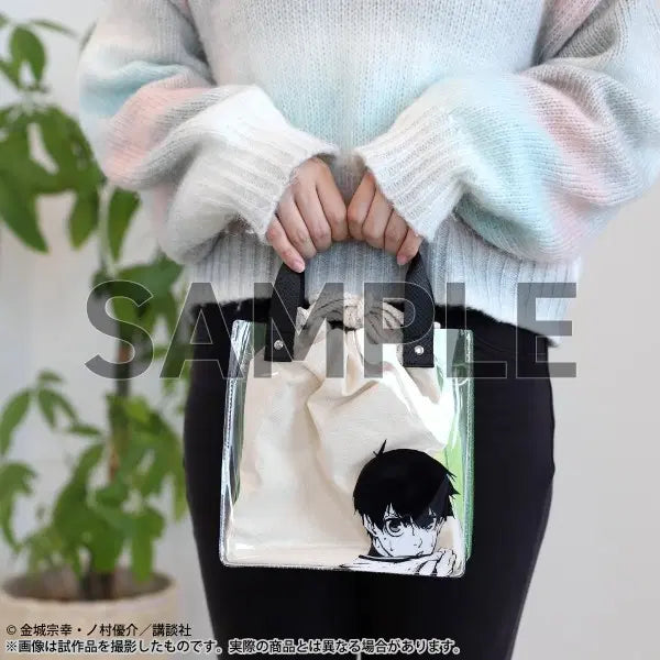[BUNJANG] Blue Lock Anime Art Exhibition Yoichi Clear Bag Ita Bag / 블루록 원화전 요이치 클리어백 이타백 가방