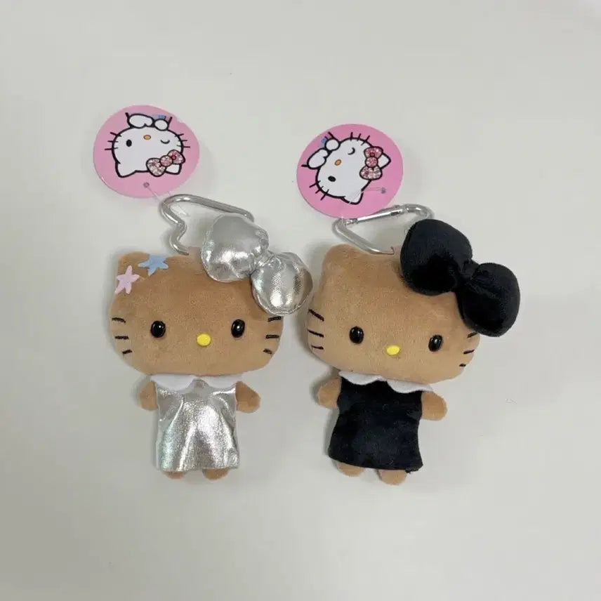 [BUNJANG] Sanrio Hello Kitty Tanned Mini Dolls (Bundle Set) / 새상품)태닝 키티 헬로키티 미니 인형2개 일괄
