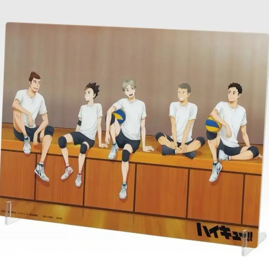 [BUNJANG] Haikyuu!! Karasuno High School Future D Prize Acrylic Board / 하이큐 카라스노의 미래 d상 아크릴보드