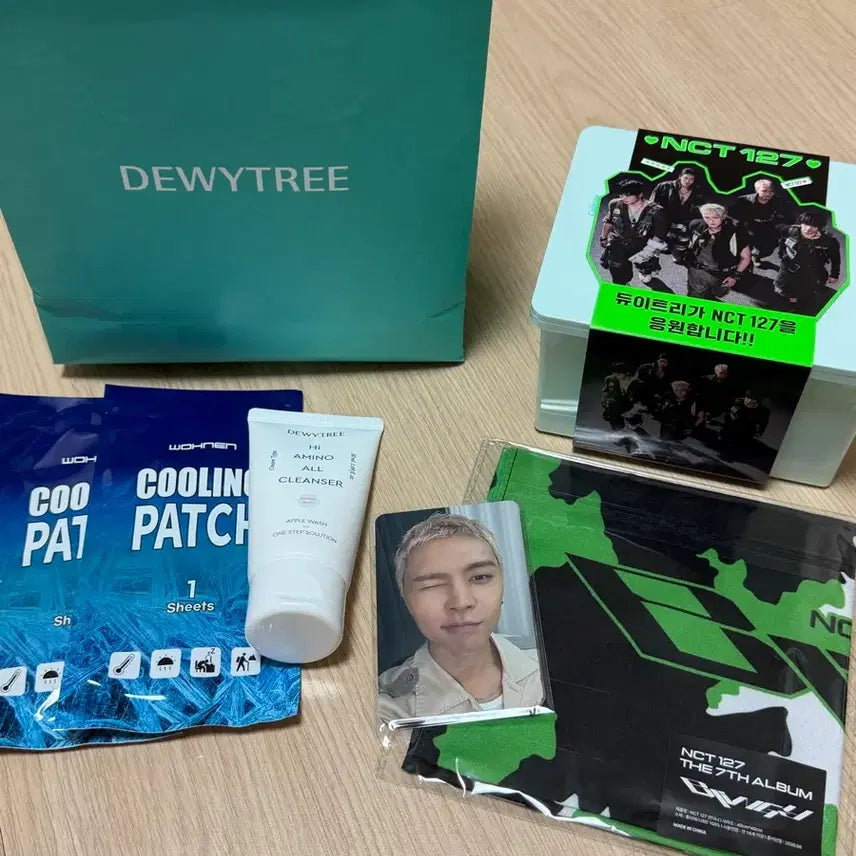 [BUNJANG] NCT 127 Blingy Showcase Photocard &amp; Bandana Bundle Set / nct 127 blingy 쇼케이스 블링이 입장 반다나 포카 역조공 양도