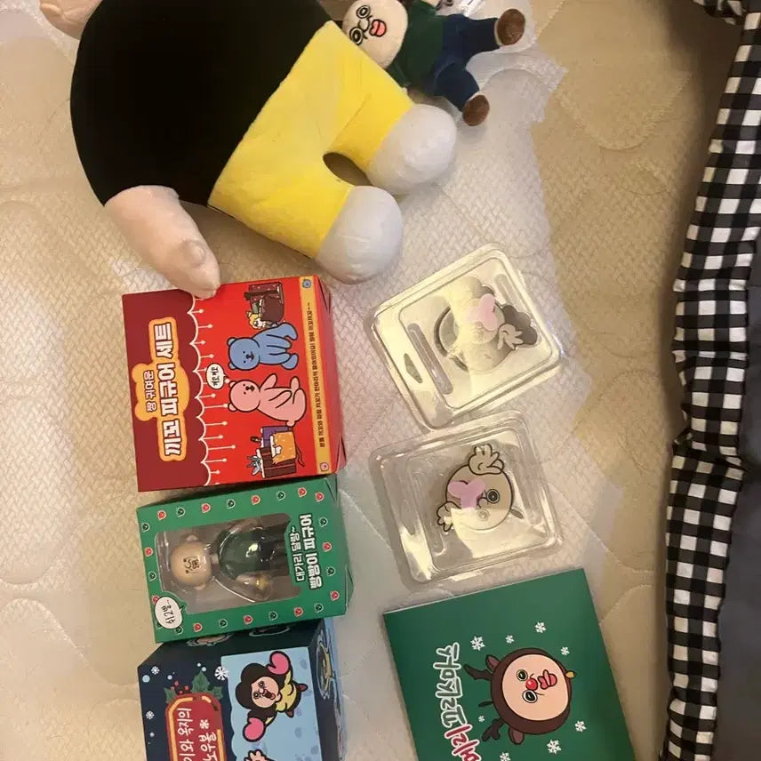 [BUNJANG] Bbang Bbang Yi Kkikko Figure Set / 빵빵이 굿즈 끼꼬 피규어