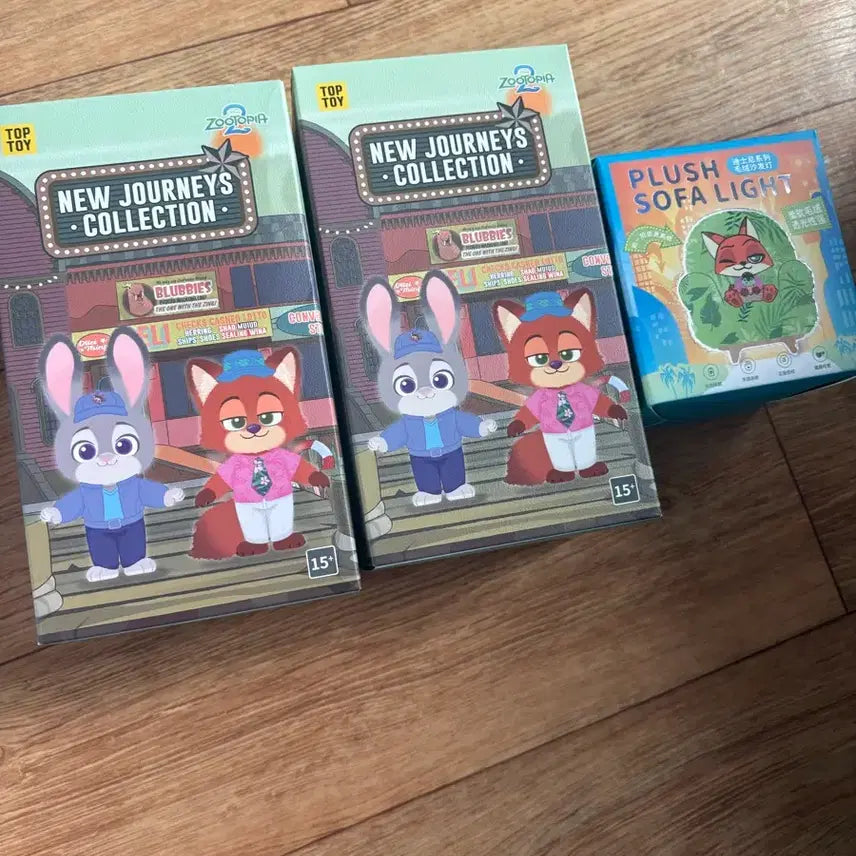 [BUNJANG] Zootopia Collection Plush Toys and Sofa Light Bundle Set / 주토피아 인형 일괄