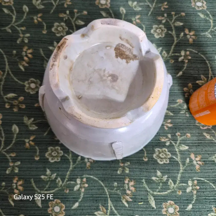 [BUNJANG] Vintage White Tone Ceramic Vase / 백자 떡제기