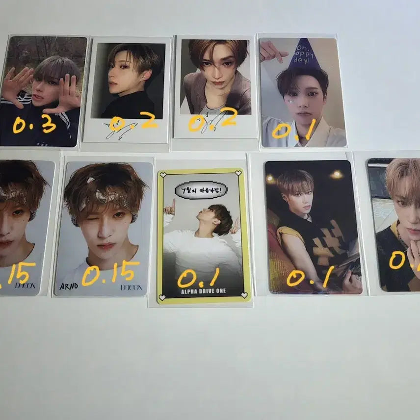 [BUNJANG] Alpha Drive One Arnaud Photocard / 알파드라이브원 아르노포카