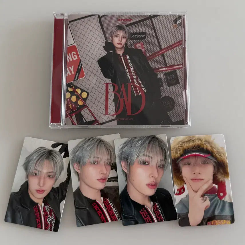 [BUNJANG] ATEEZ Japan Bad Album Mingi Bundle Set Photocard / 에이티즈 일본 배드 앨범 포카 민기 일괄
