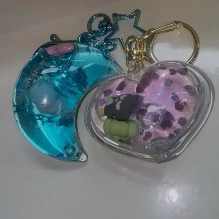 [BUNJANG] Wish Waterball Keychain Bundle Set (Bestsmaru &amp; Hangyodong) / 위시 워터볼 키링 베츠마루 한교동 일괄
