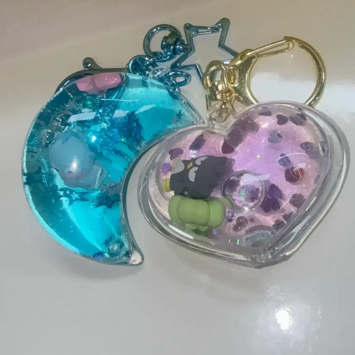 [BUNJANG] Wish Waterball Keychain Bundle Set (Bestsmaru &amp; Hangyodong) / 위시 워터볼 키링 베츠마루 한교동 일괄