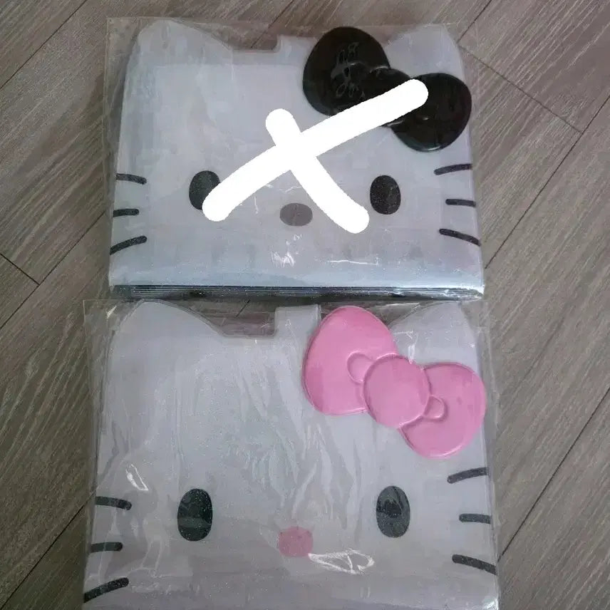 [BUNJANG] Sanrio I Love Me Kitty Binder Set (2 Pieces) / 아이러브미 키티 바인더 핑크