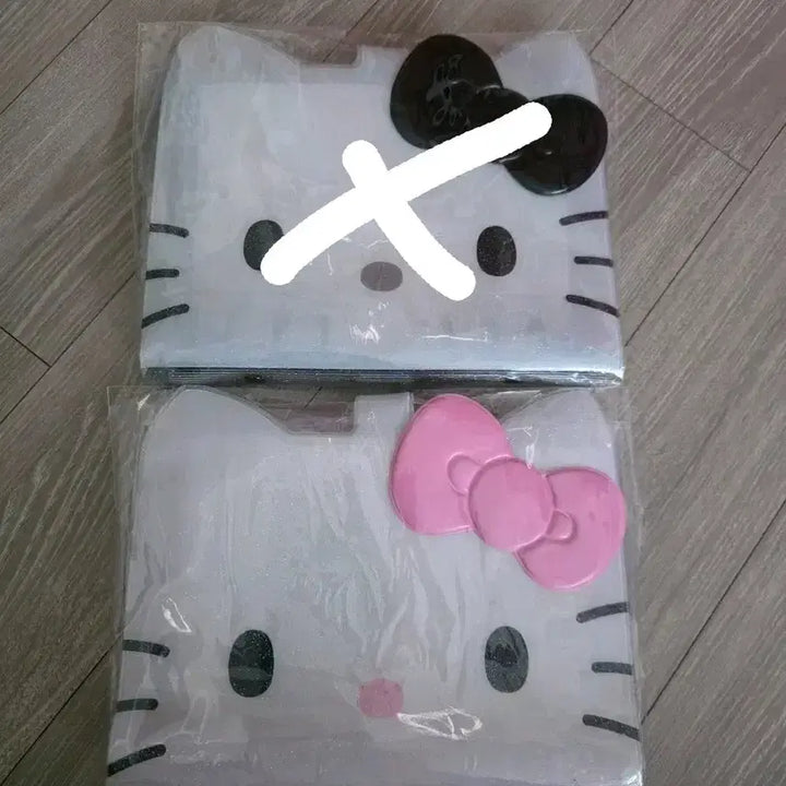 [BUNJANG] Sanrio I Love Me Kitty Binder Set (2 Pieces) / 아이러브미 키티 바인더 핑크