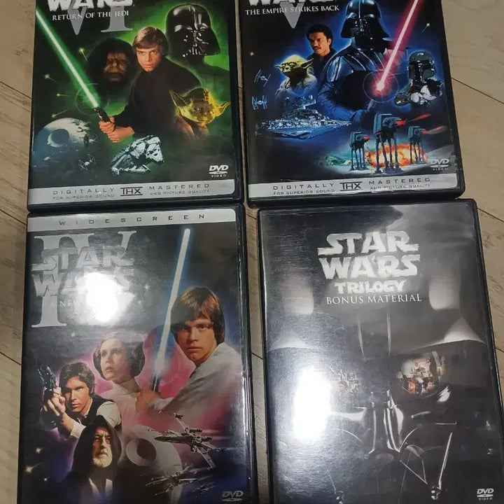 [BUNJANG] Star Wars Original Trilogy DVD Box Set (4 Disc) / 스타워즈 오리지널 트릴로지 DVD 박스세트 (4Disc / 속지 포함)