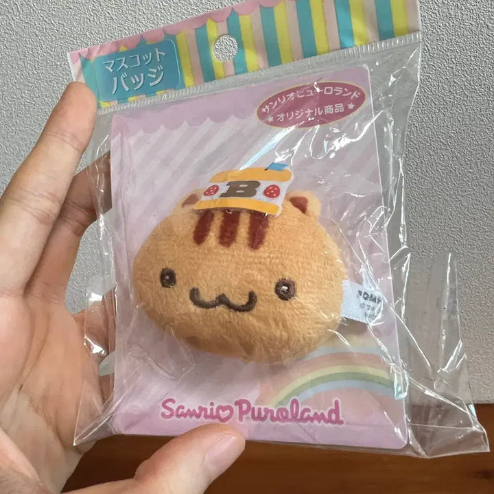 [BUNJANG] Sanrio Bagel Mascot Badge / 산리오 베이글 마스코트 뱃지