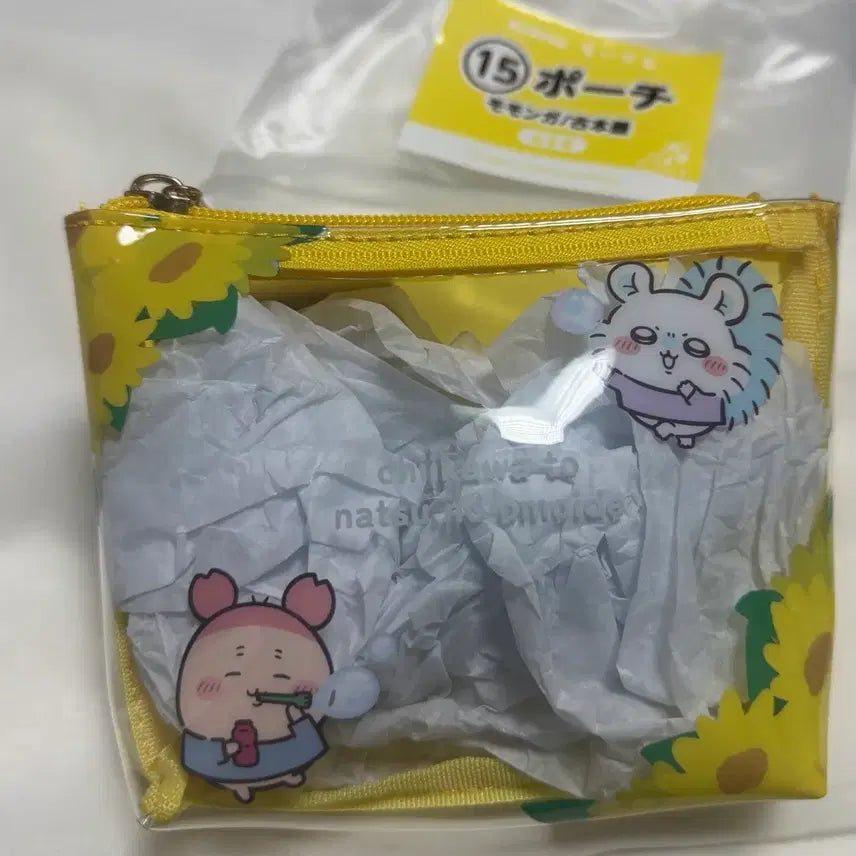 [BUNJANG] Chiikawa Summer Lottery Momonga Crab Multi Pouch / 치이카와 여름 쿠지 파우치 모몽가 카니 멀티 파우치