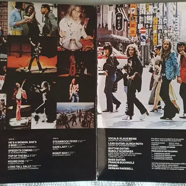 [BUNJANG] Scorpions Tokyo Tapes 2LP Vinyl / SCORPIONS-TOKYO TAPE 2LP(GF)