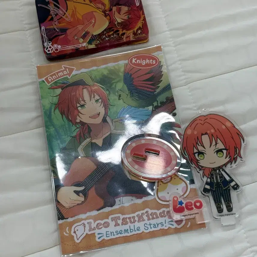[BUNJANG] Ensemble Stars! Leo Acrylic Stand &amp; Rinne Corotto Figure / 앙스타 레오 아크릴 린네 코롯토