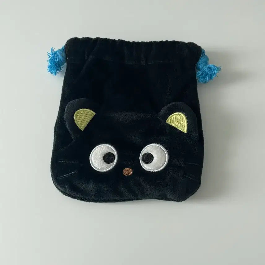 [BUNJANG] Choco Cat Pouch Drawstring Mini RIIZE Wonbin / 초코캣 파우치 조리개 미니 양도 라이즈 원빈