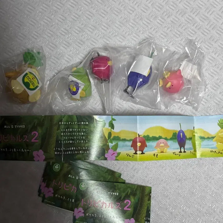 [BUNJANG] Tropical Buzz Series 2 Full Set (5 Types) / 트로피컬 버즈 2탄 5종 세트