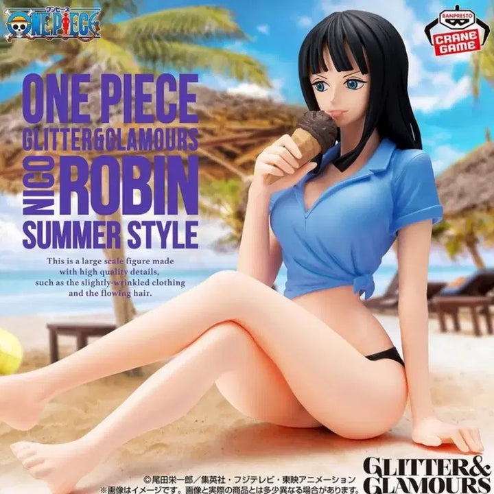 [BUNJANG] One Piece Nico Robin Glitter &amp; Glamours Summer Style Figure (Sealed) / 미개봉)원피스 니코 로빈 글리터 앤 글래머러스 썸머 스타일 피규어