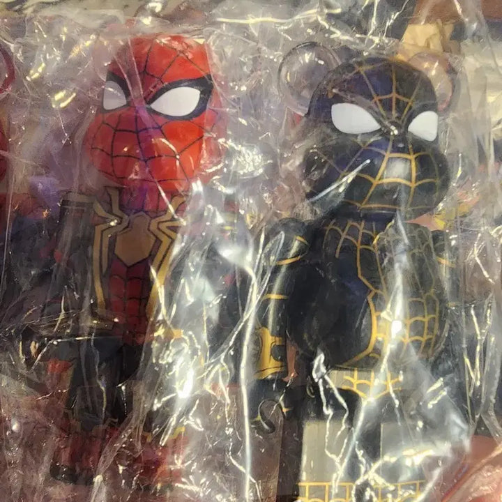 [BUNJANG] Bearbrick Spider-Man Chase 100% Figure Set (5 Types) / 베어브릭 스파이더맨 체이스 100% 피규어 5종