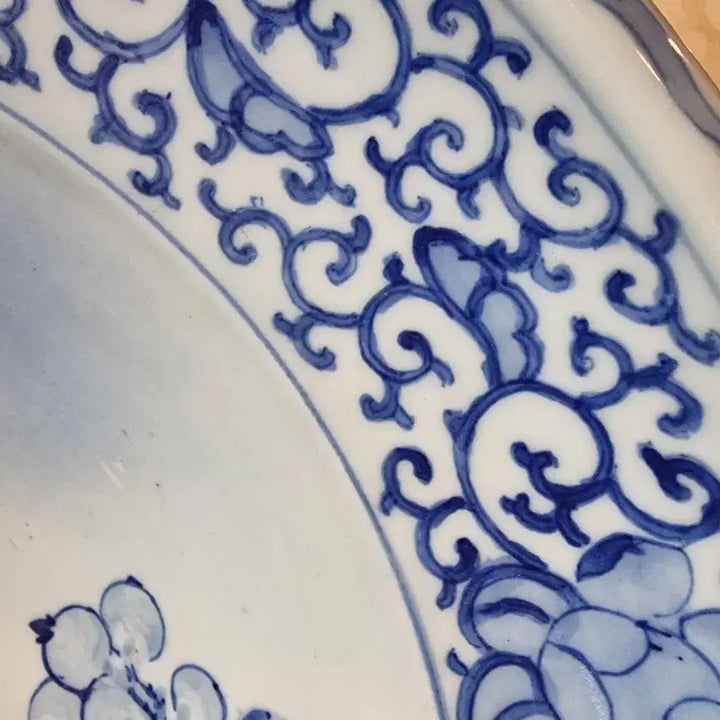 [BUNJANG] Celadon Blue-and-White Porcelain Bowl / 연대좋은 청화백자 대접