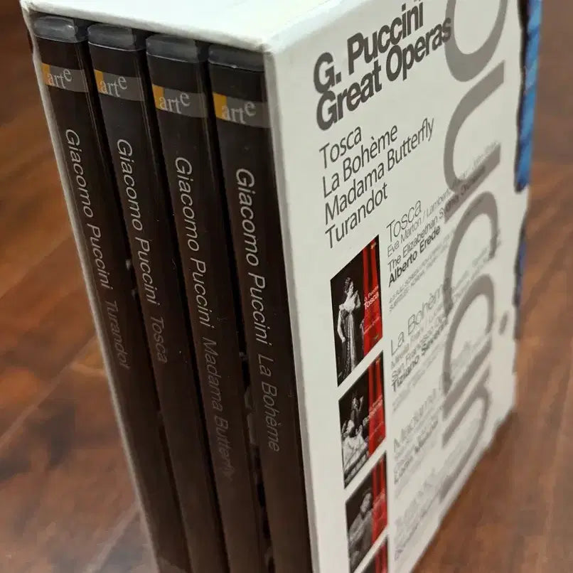 [BUNJANG] Puccini Opera DVD Box Set / 푸치니 오페라 DVD 박스 세트