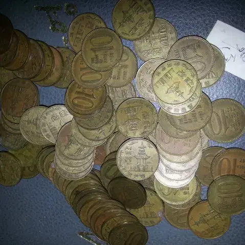 [BUNJANG] 1982 10 Won Coin Set (30 pcs) / 10원 동전 30개 1982년 중고