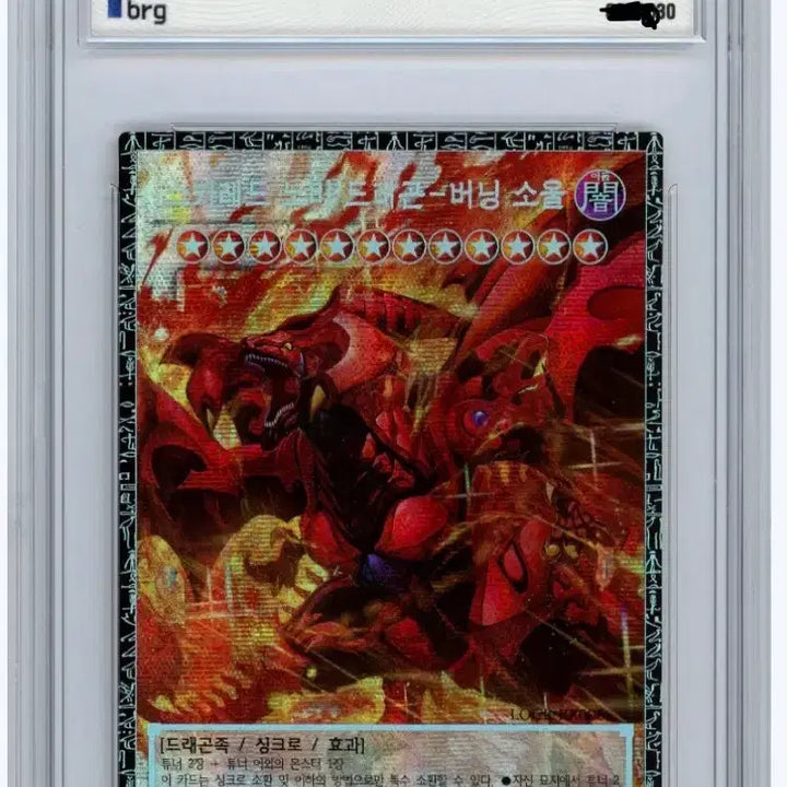 [BUNJANG] Scarlet Nova Dragon Burning Soul Grandmaster Rare / 스카레드노바드래곤 버닝소울 그랜드마스터레어
