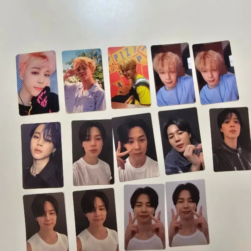 [BUNJANG] BTS Jimin Album Photocard Set (14 pcs) / 방탄소년단 bts 지민 앨범 포토카드 14장