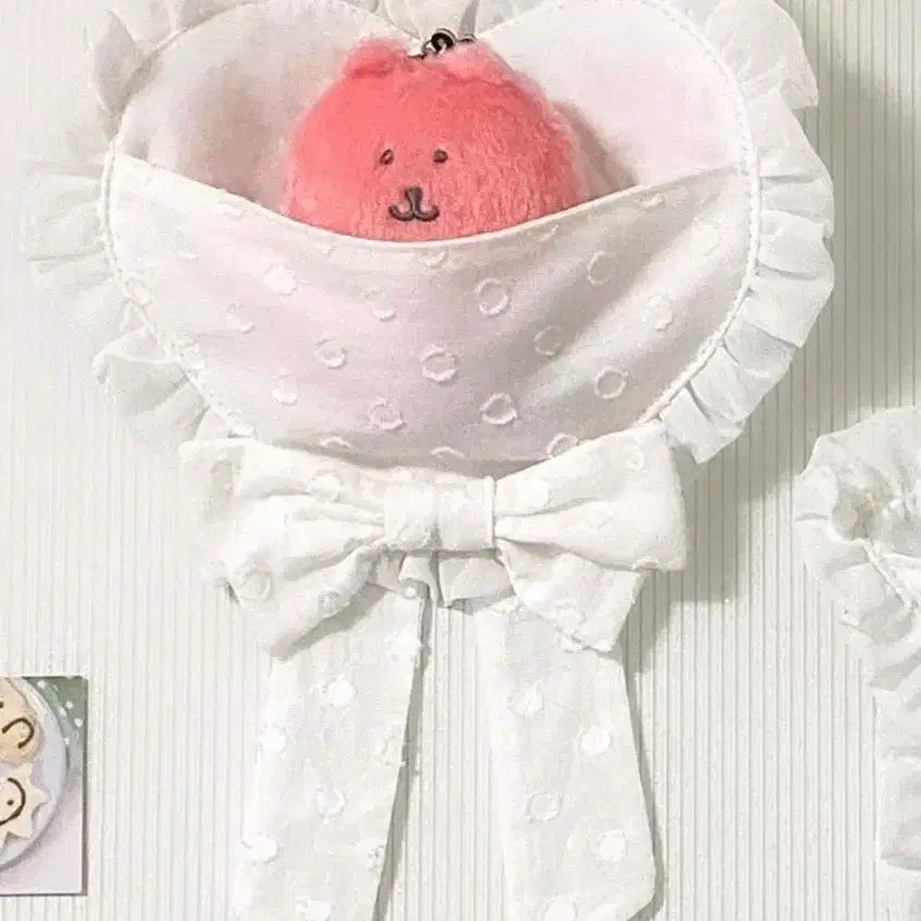 [BUNJANG] Ttobagi Village Ddoh Ddoh Wolpocket Rosette Heart Charm / 또바기마을 또또 월포켓 로제트 하트 판매합니다.