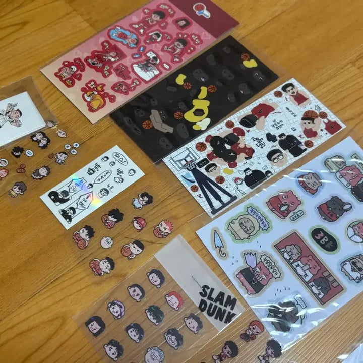 [BUNJANG] Slam Dunk 2nd Edition Stickers / 슬램덩크 2차 스티커