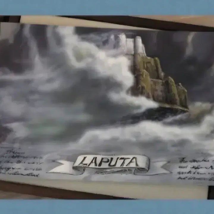 [BUNJANG] Studio Ghibli Castle in the Sky Limited Edition Special Poster / 지브리 라퓨타 한정 특전 포스터