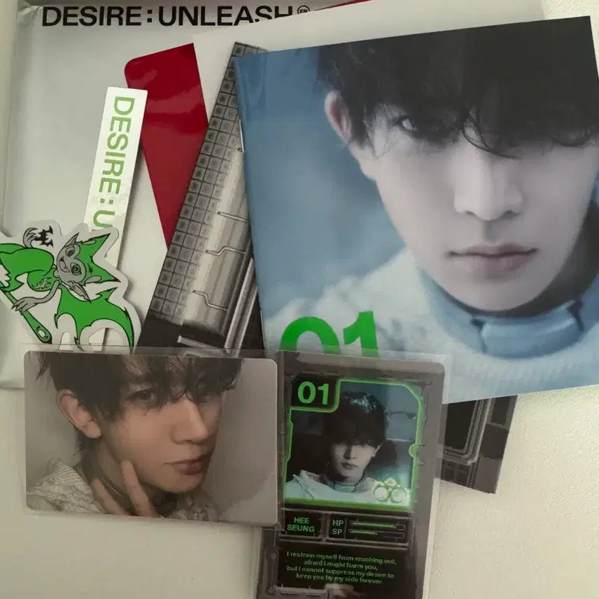 [BUNJANG] ENHYPEN Desire: Unleash Heeseung (Evan Version) Album / 디자이어 언리쉬 에진반 희승 에반 EVAN