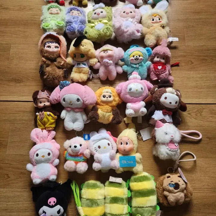 [BUNJANG] 30 Piece Doll Keychain Bundle Set / 인형 키링 일괄 30개