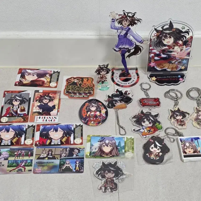 [BUNJANG] Uma Musume Kitasan Black Goods Set / 우마무스메 키타산 블랙 굿즈 세트