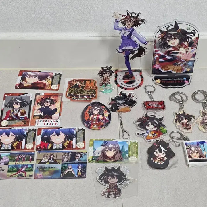 [BUNJANG] Uma Musume Kitasan Black Goods Set / 우마무스메 키타산 블랙 굿즈 세트 (몽땅 3만원)