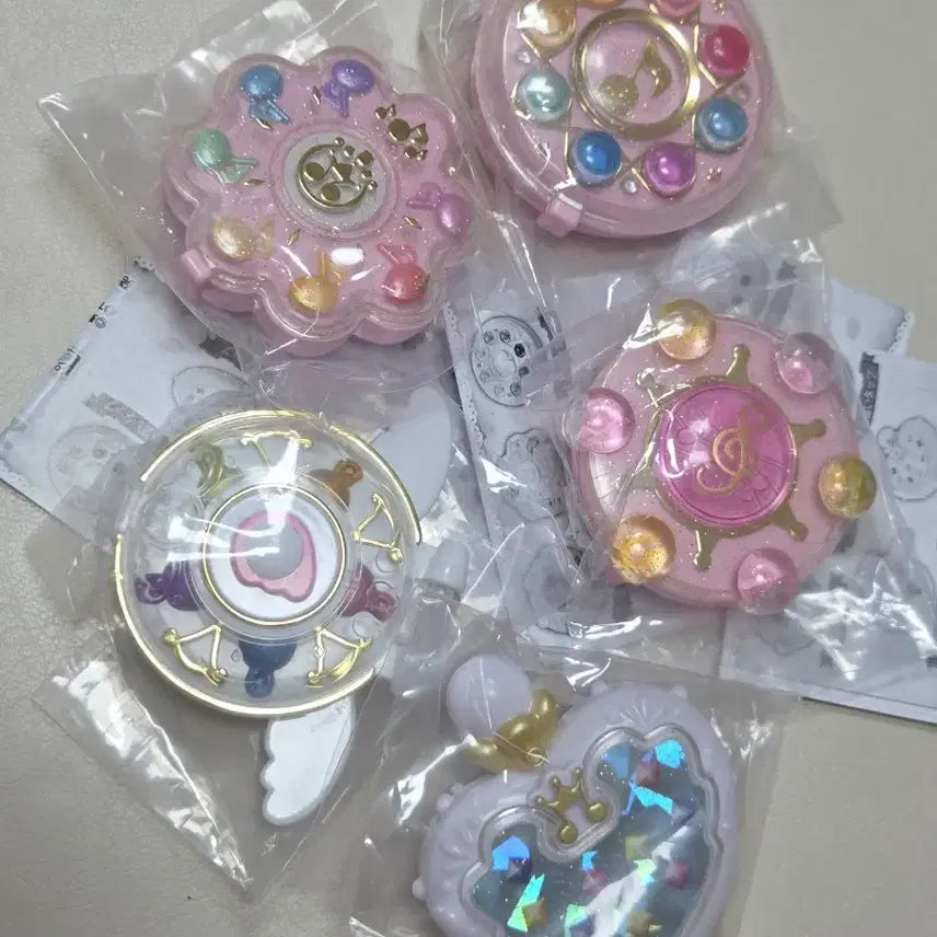 [BUNJANG] Ojamajo Doremi Tab Gacha Remi Compact Gacha Full Set / 꼬마마법사레미 탭가챠 레미 컴팩트 미러가챠 풀세트 하나탭 도레미 가챠