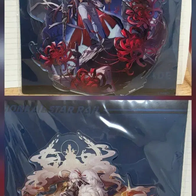 [BUNJANG] Genshin Impact Blade &amp; Jing Yuan Acrylic Stand Bundle Set (Sealed) / 일괄)붕괴 스타레일 아크릴 스탠드 블레이드, 경원 판매(미개봉)