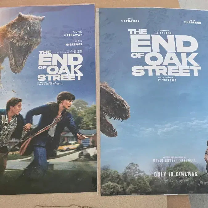 [BUNJANG] A Quiet Place: Day One MEGA MX4D+ Poster Set (A3, Special Finish) / 오크 스트리트의 마지막 날 MEGA MX4D+생존을 위한 질주 포스터 2종 (A3,후가공) 팝니다