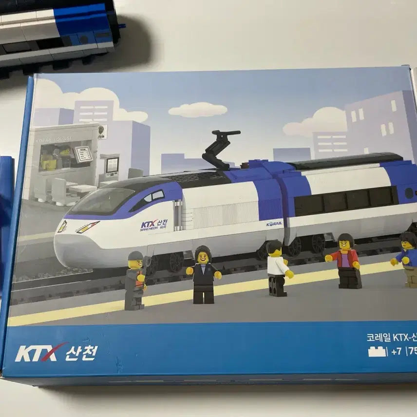 [BUNJANG] LEGO KTX Sancheon Train Building Blocks / 코레일 레고 KTX 산천 블록