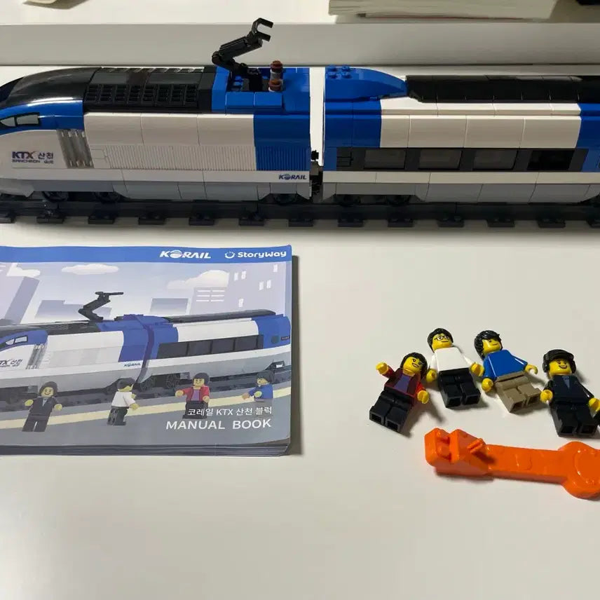 [BUNJANG] LEGO KTX Sancheon Train Building Blocks / 코레일 레고 KTX 산천 블록
