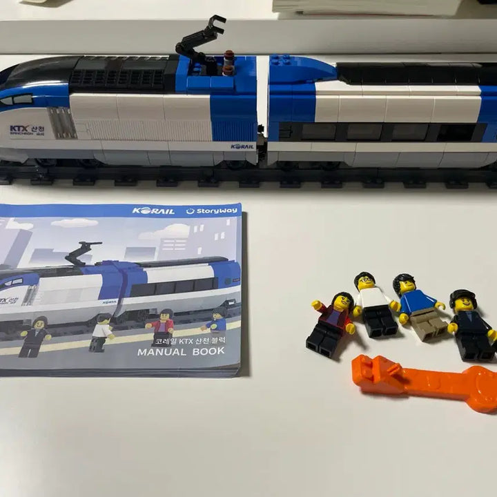 [BUNJANG] LEGO KTX Sancheon Train Building Blocks / 코레일 레고 KTX 산천 블록