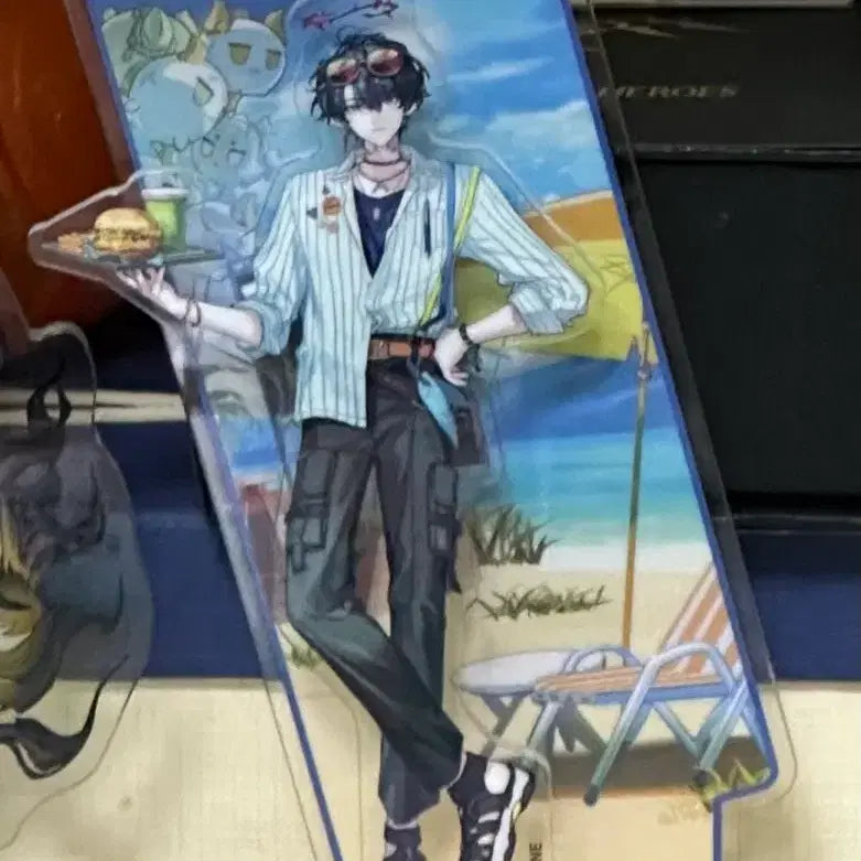 [BUNJANG] Endfield Camus Frank Burger Acrylic Stand / 엔드필드 카뮤 프랭크버거 아크릴스탠드