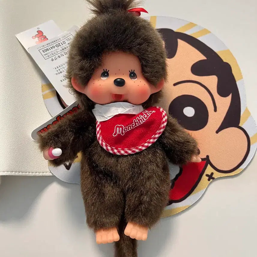 [BUNJANG] Authentic Monchhichi Doll (Small Size, Female) / 몬치치 인형 일본 정품