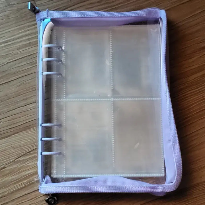 [BUNJANG] 6-Hole Photocard Binder with 4-Pocket Sleeves / 6공 포카 바인더