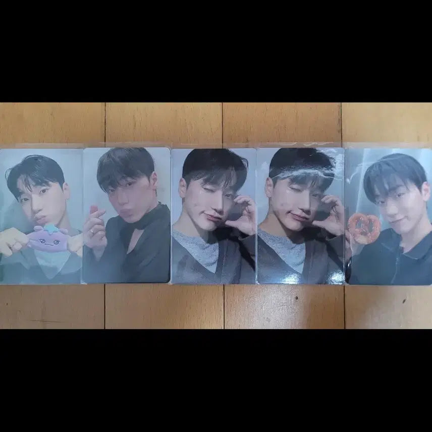 [BUNJANG] ATEEZ Choi San Photocard Bundle Set / ATEEZ 에이티즈 최산 산 포카 마이티즈 OffiK 포카 5장 일괄 양도