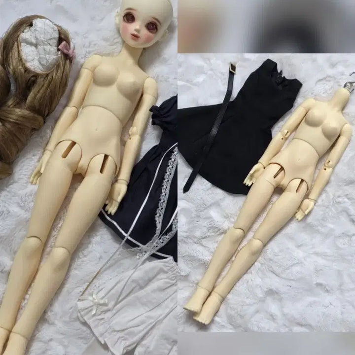 [BUNJANG] Blue Fairy MSD Sarang (Snow White Skin) Doll Body / 블루페어리 msd 사랑 미백 본체+물품 구체관절인형
