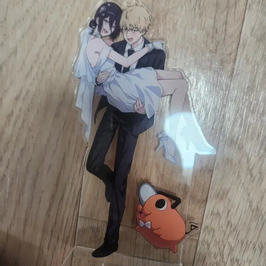 [BUNJANG] Chainsaw Man Denji &amp; Reze Unofficial Acrylic Stand / 체인소맨 덴지 레제 비공식 아크릴 스탠드