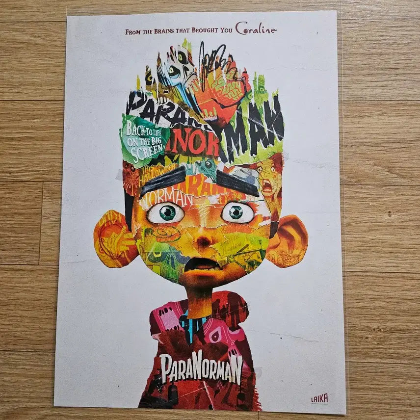 [BUNJANG] Paranorman Original Teaser Poster (A3) / 파라노만 오리지널 티저 포스터 (A3)